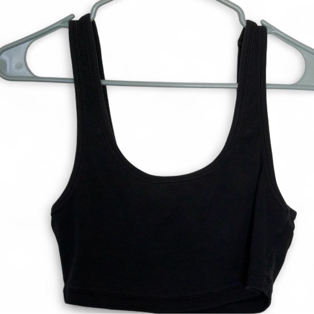 Black Crop Top